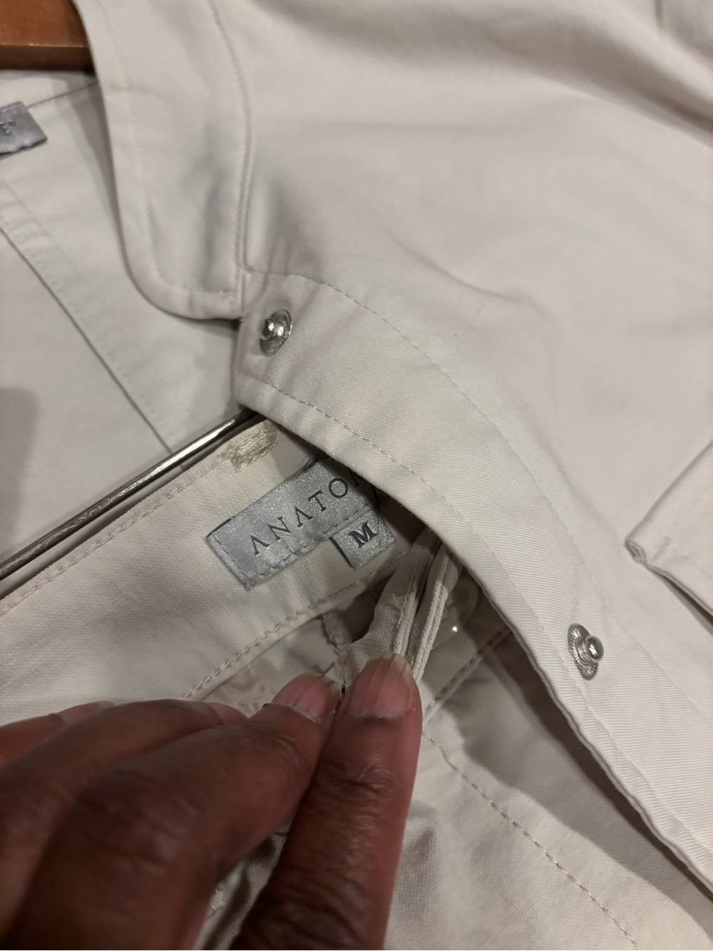 Anatomie Light Beige Utility Jacket L and pants size M - Picture 2 of 5